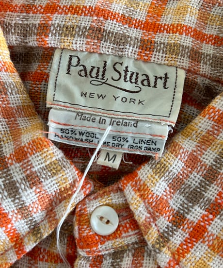 Dead Stock 70s Wool Linen Shirt