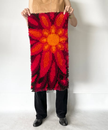 EUROPE VINTAGE RUG  （Flower）