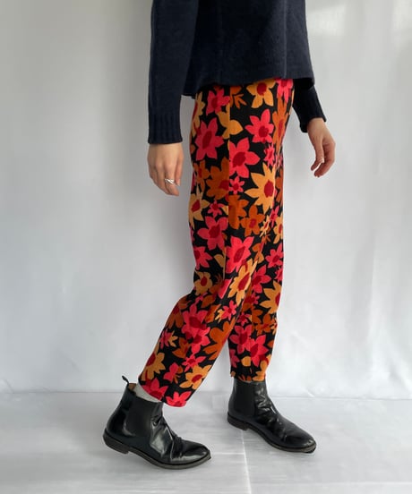 Vintage Floral pattern Pants