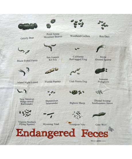 99s "Endangered Feces" Tee