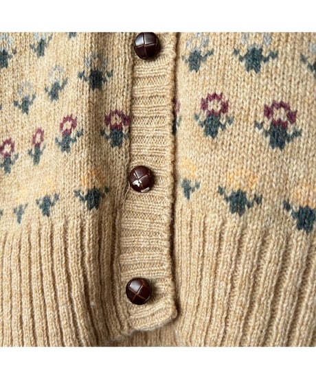 60~70s Butch maid Knit Vest