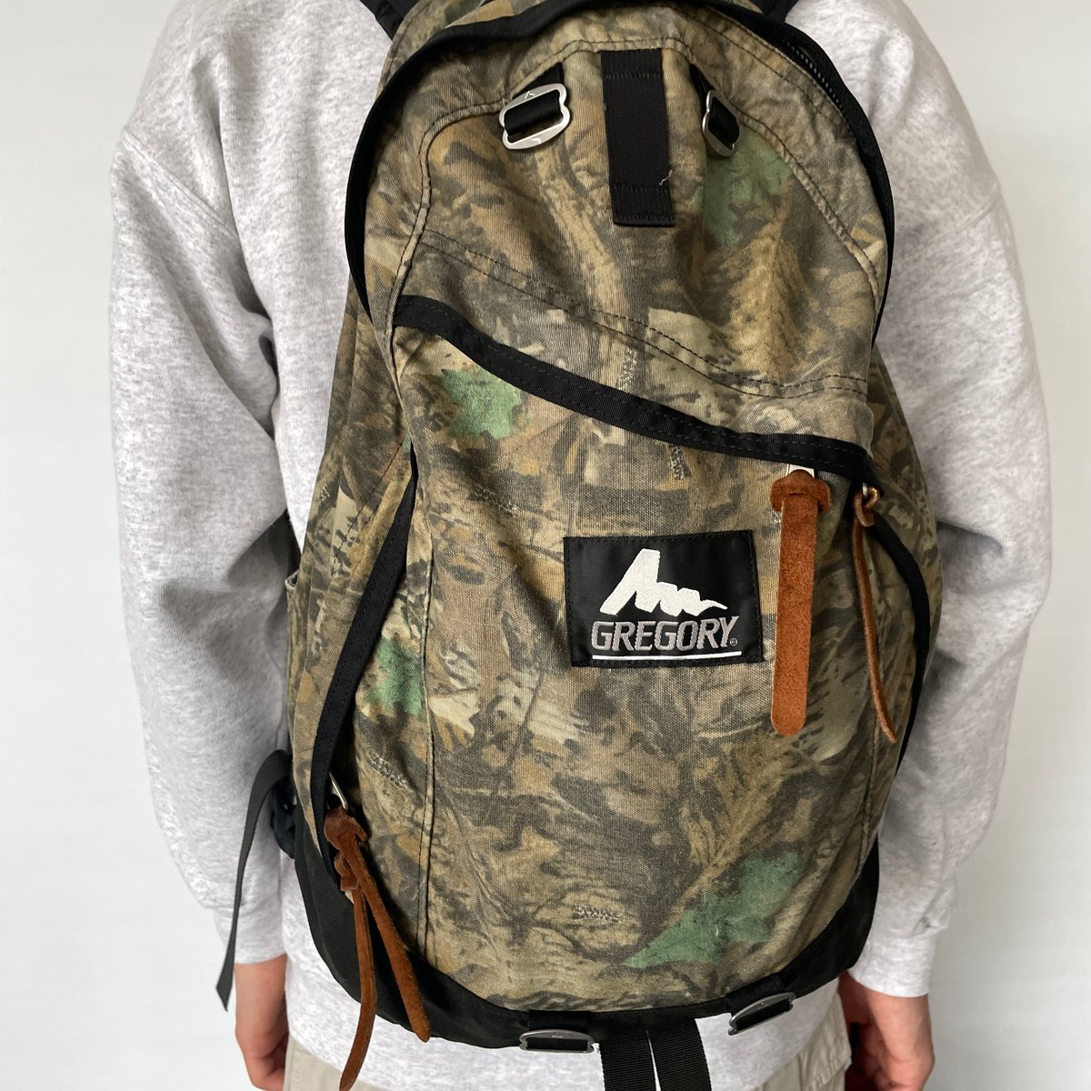 GREGORY real tree camo DAY PACK made in usa | C