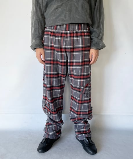 NAM "BELLOWS HEAVY FLANNEL SHIRT & PANTS" (GREY/STAR)