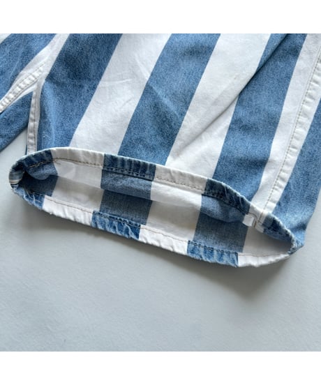 Levi's silverTab Stripe Denim Shorts