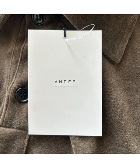 ANDER "VELOUR POLO"