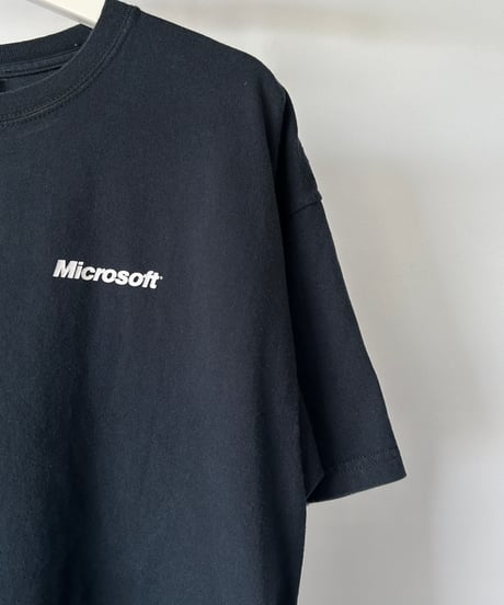 00s Microsoft "the NEW efficiency" s/s tee