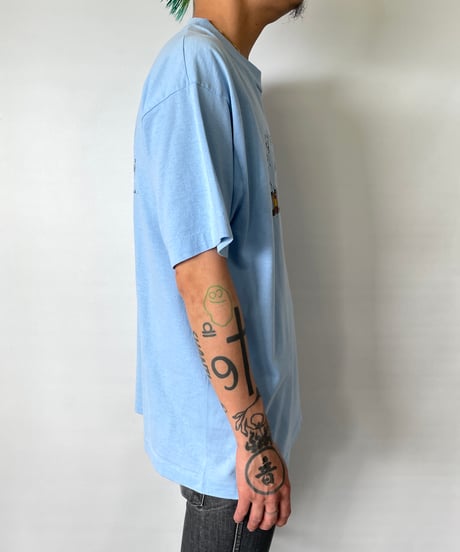 90s SCREEN STARS "NIKEを履いた牛さん” s/s tee XL