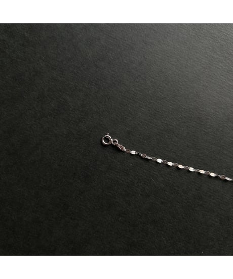 DEAD STOCK Vintage Italy925 tiny chain necklace Design 15