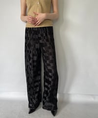 Pleats easy pants