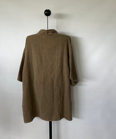 DEAD STOCK 90s GRAMICCI hemp s/s shirt XXL