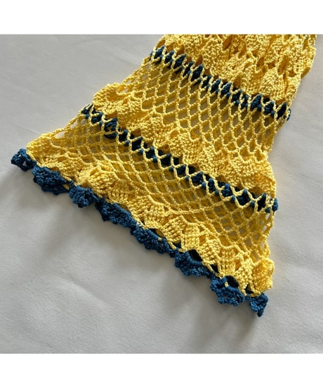Hand knit camisole dress