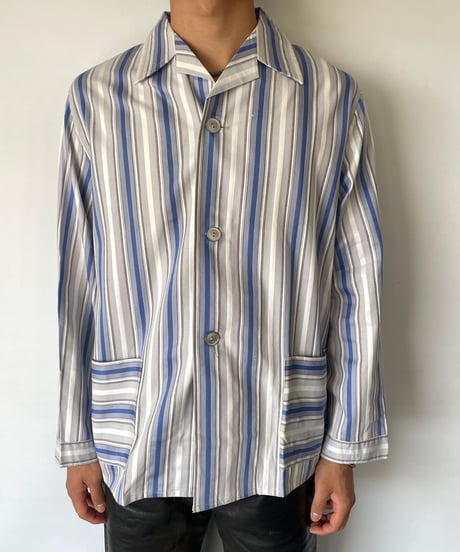 DEAD STOCK 60-70s  Pajama shirt