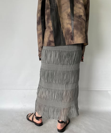 DEAD STOCK  MADE IN USA  gather skirt