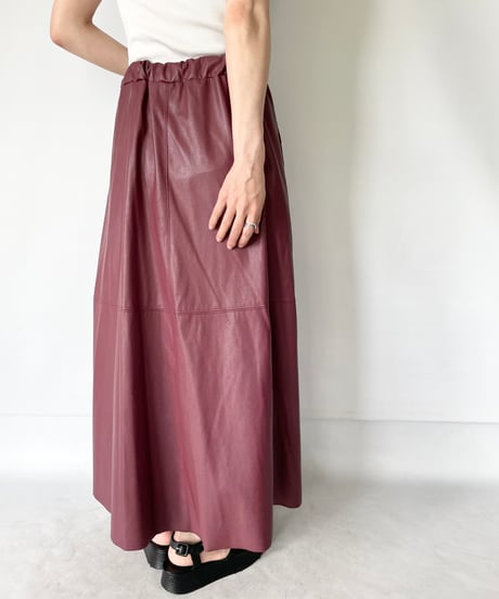 Coating Jersey Skirt