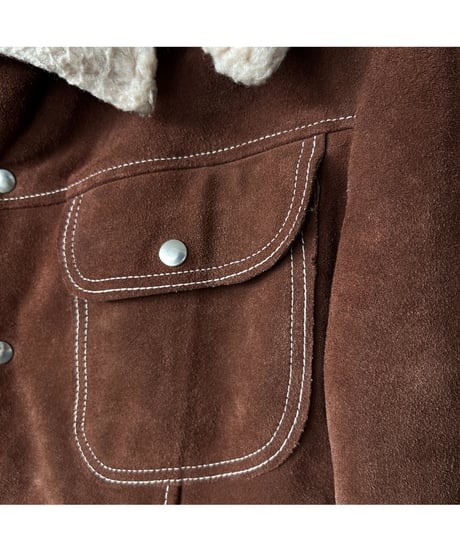 70s TOWN CRAFT Suede Ranch Jacket