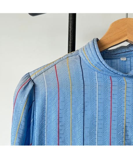 Europe vintage silk design blouse