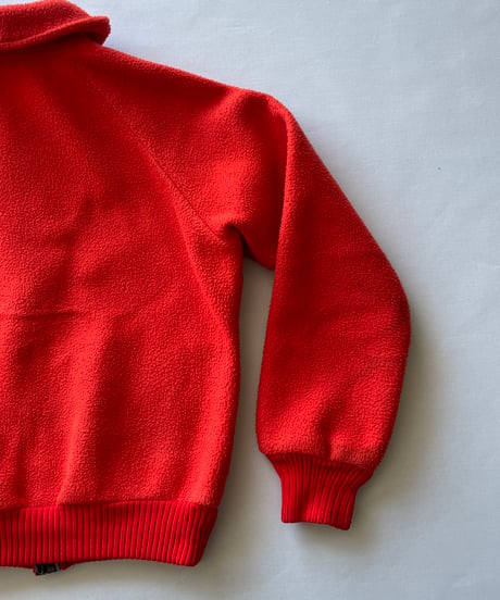 80s patagonia fleece / orange