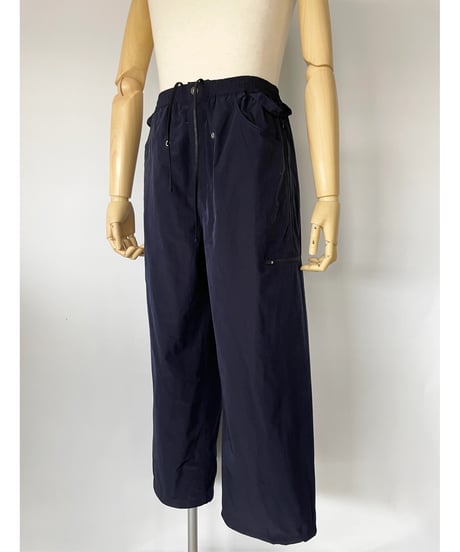 rajabrooke WIND BREAKER PANTS "NAVY"