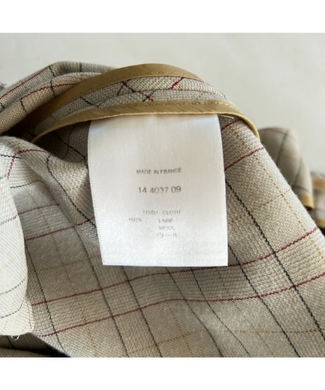 GIVENCHY Wool Check Skirt