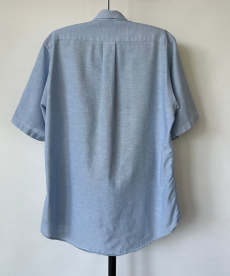 90s CAMBRIDGE B/D OXFORD s/s shirt 16 1/2
