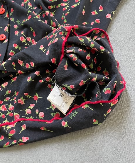 flower mesh cardigan
