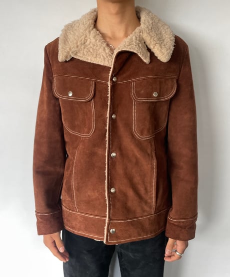 70s TOWN CRAFT Suede Ranch Jacket