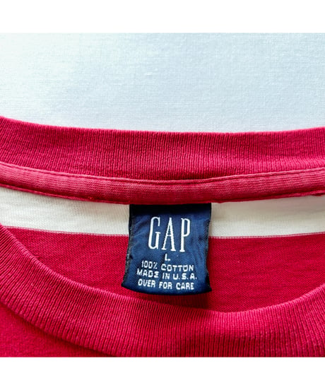 90s~00s GAP Border Pocket Tee