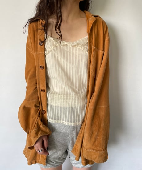 Stripe Mesh Camisole