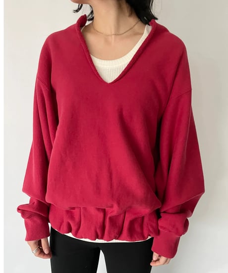 NAM "Accordion Worn Neck Sweat"