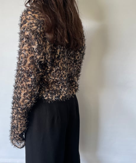 MaxMara leopard blouse
