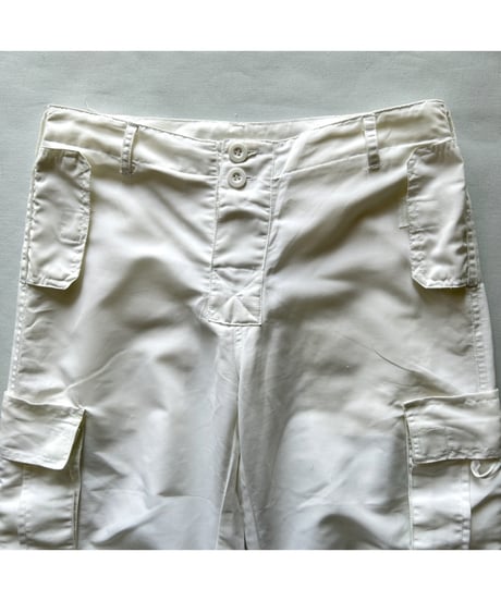 00s White Cargo Pants