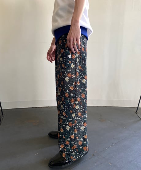 NAM ”Waist Wrap Camo Mesh Digital Aloha Pants” shadow
