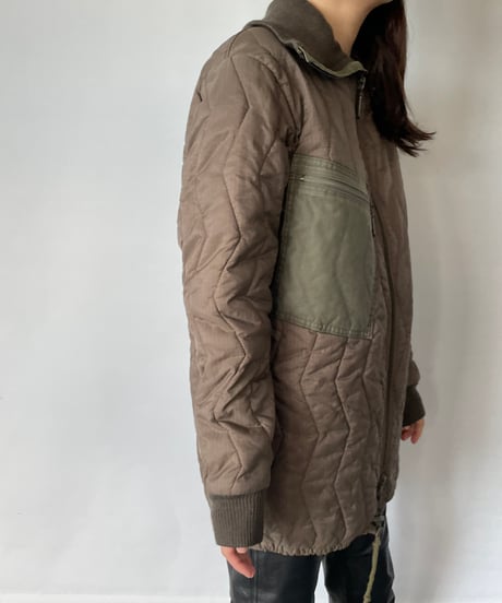 90s German Army Quilting Jacket