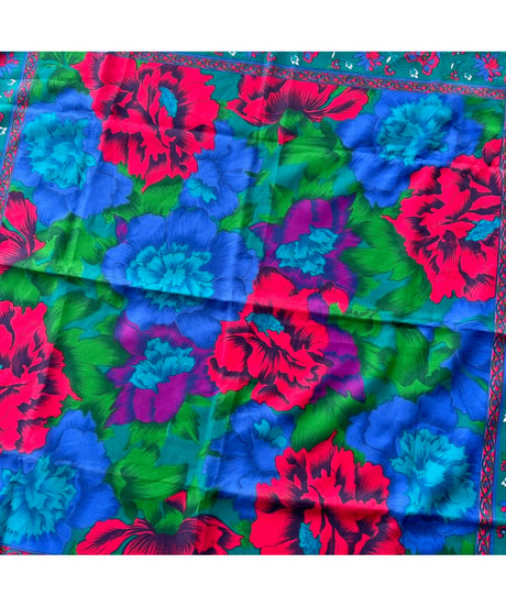 made in ITALY Floral Printed Scarf