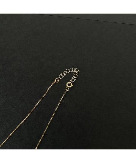 DEAD STOCK Vintage Silver925 tiny chain necklace Azuki ②