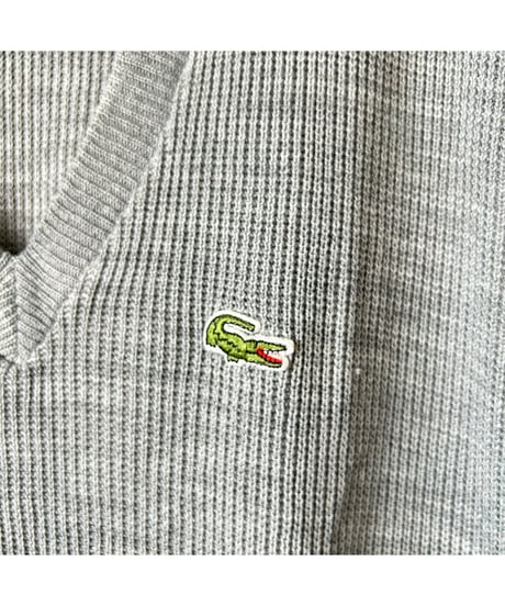 70s LACOSTE V-neck Vest