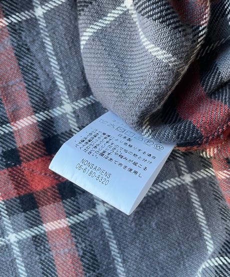 NAM "BELLOWS HEAVY FLANNEL SHIRT & PANTS" (GREY/STAR)