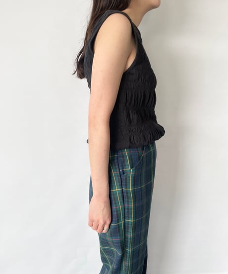 90s DKNY Shirring Tops