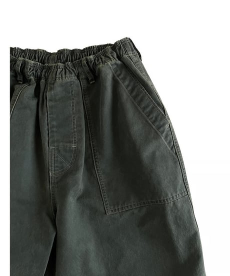 COMFORTABLE REASON "Botanical Wax Aging Shorts"