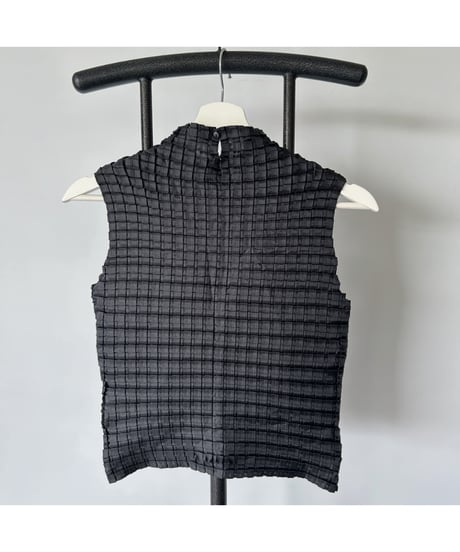 Metallic Pleats Tops