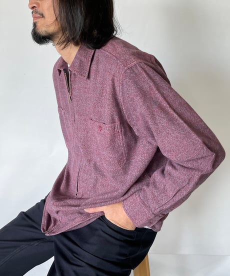 EUROPE zip up shirt