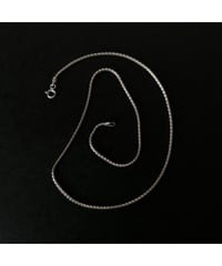 DEAD STOCK Vintage Italy 925 tiny chain necklace design ⑦