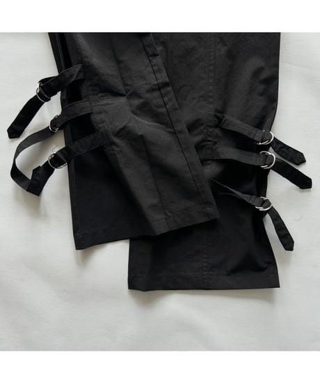 Europe Belted Hem Pants