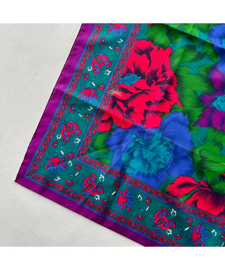 made in ITALY Floral Printed Scarf