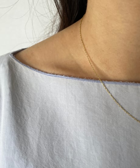 DEAD STOCK Vintage Silver925 tiny chain necklace Azuki ②
