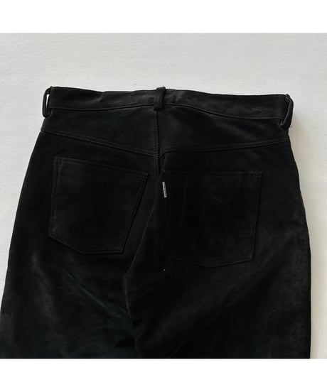 Europe vintage PIG SUEDE LEATHER Pants