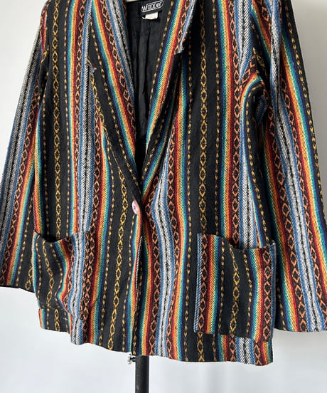 80s Ethnic Pattern Jacket