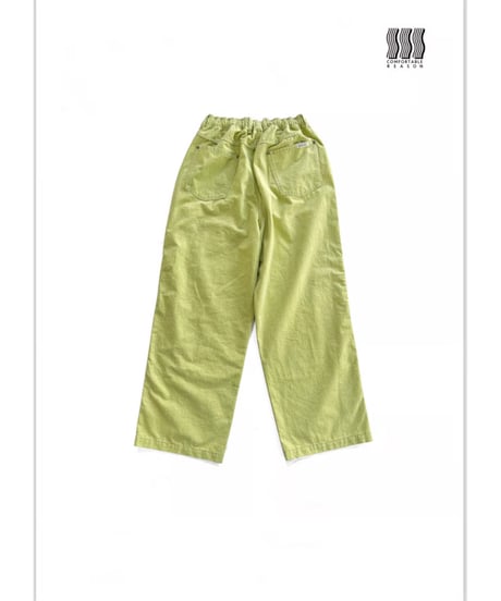 COMFORTABLE REASON Double Knee Pigment Pant