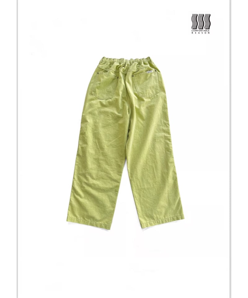 COMFORTABLE REASON Double Knee Pigment Pant | C