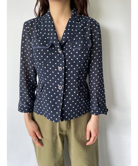 DKNY Polka Dot Jacket
